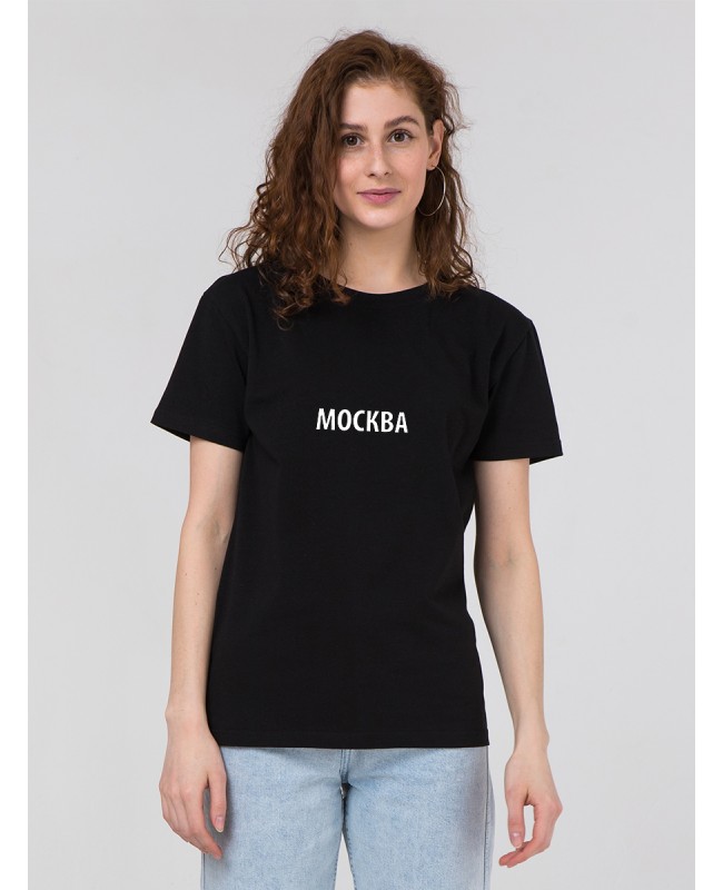 Футболка "Москва" черная